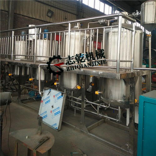 小型食用油精煉機 菜籽油花生油精煉機組 廠家直供